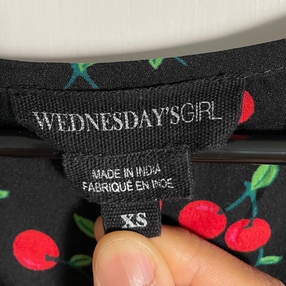 Puff Sleeve Mini Dress - Picture 3 of 5